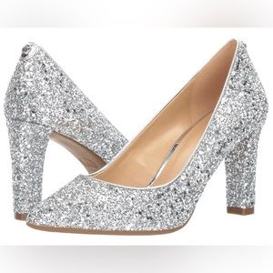 🤍✨ MICHAEL Michael Kors - NWOB - “Abbi” sequin heels